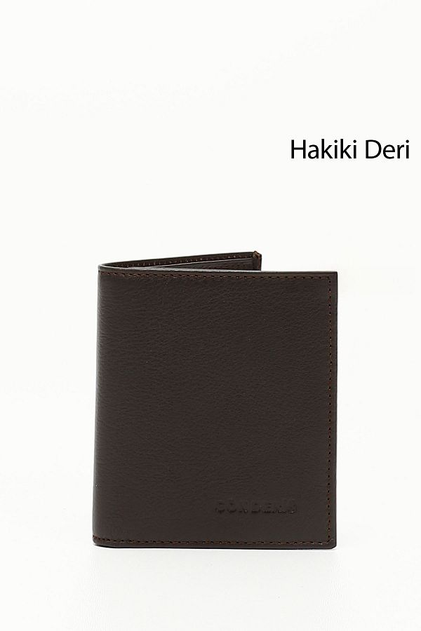 GÖNDERİ(R)-BROWN Genuine Leather Men's Wallet 06697 1