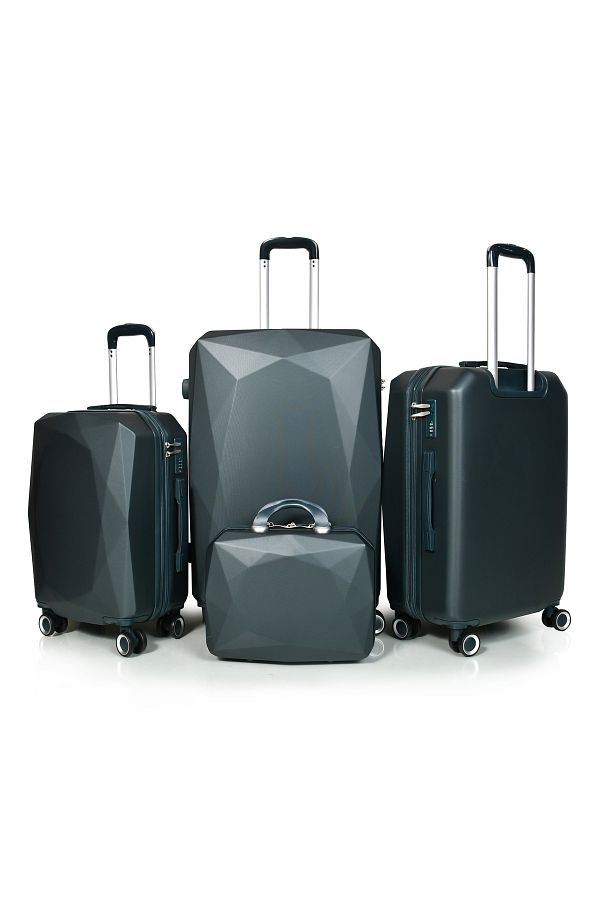 MORANO-Morano 4-Piece Luggage Set Durable and Lightweight Spinner Wheeled Suitcase with Numbered Security Lock 1