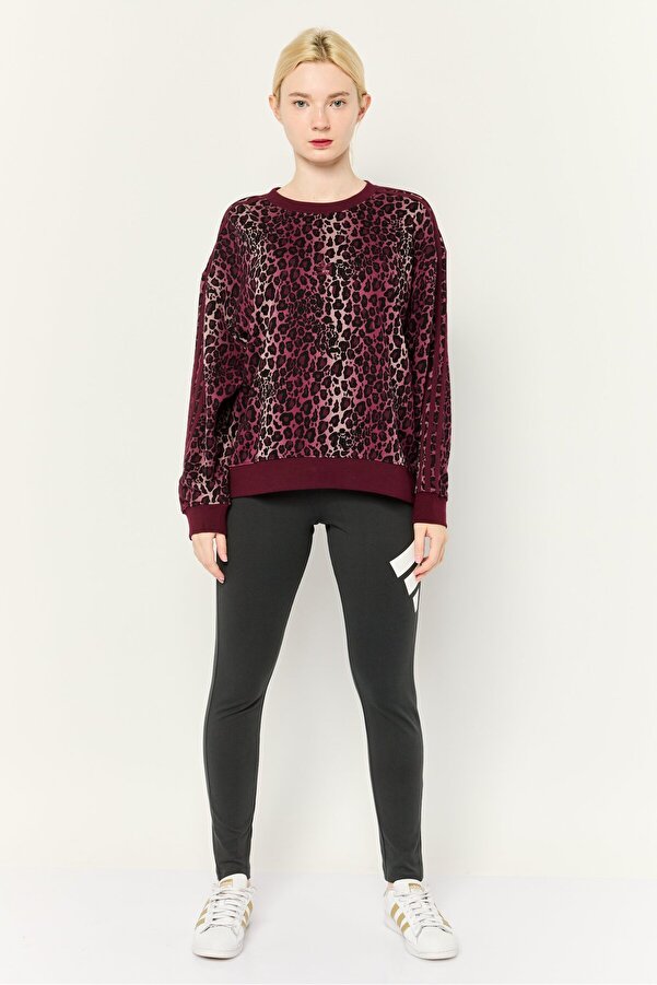 adidas Women Sportswear Fit Long Sleeve Outdoor Sweatshirt