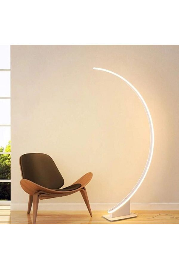 1st-First Modern Slant Floor Lamp with Remote Control 1