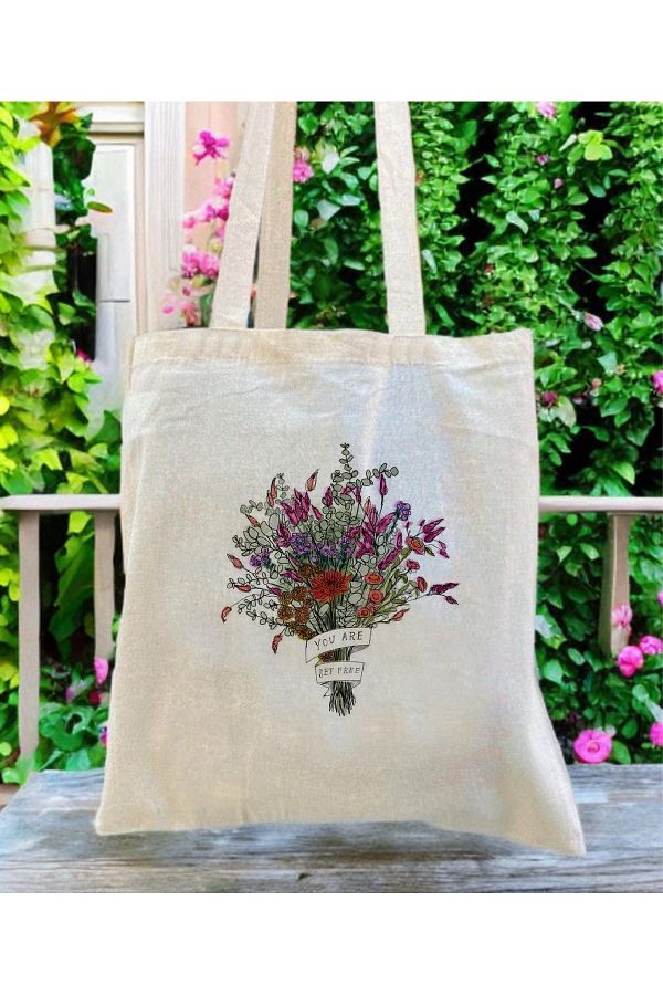 InfinitumWorks-You Are Set Free Cloth Bag 1