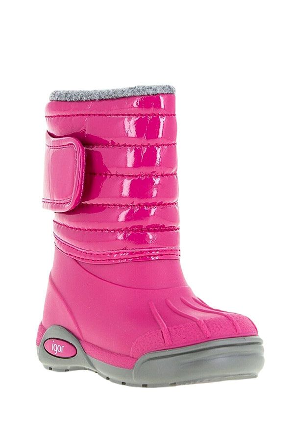 IGOR-W10168-007 Cizme zilnice pentru fete Topo Ski Charol 1