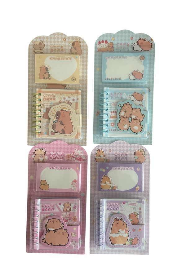 synshop-Capybara capybara notepad postit block memo paper 1