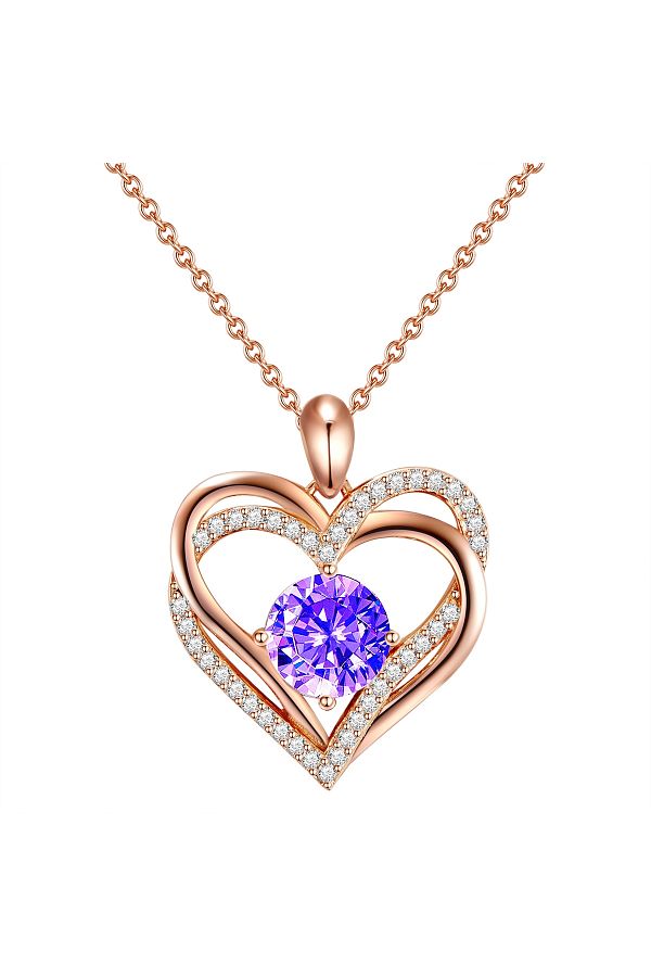 Rafaela Donata-Kristall oder Swarovski®-Kette. Kristall-Anhänger aus Sterlingsilber 1