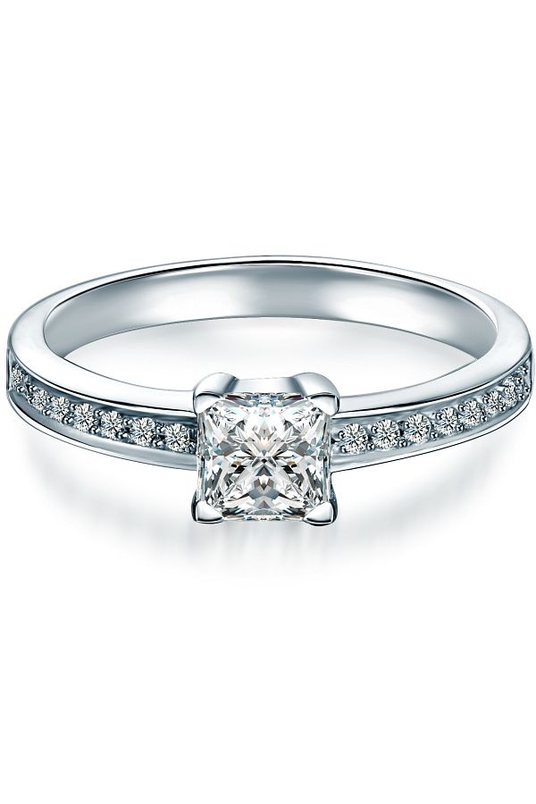 Trilani-Silberring Ring Sterling Silber Zirkonia Weiß 1