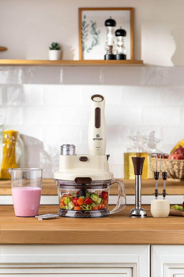 Emsan-Nostalgia Food Processor Cream 1