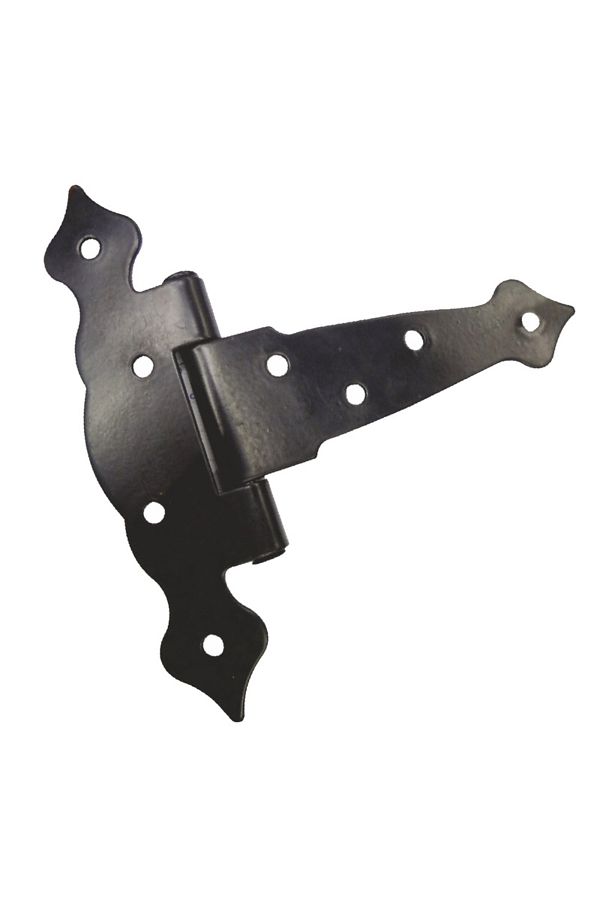 flores-Rustic hinge, with pattern, for gate, 250 mm x 190 mm, 10 pcs / box 1