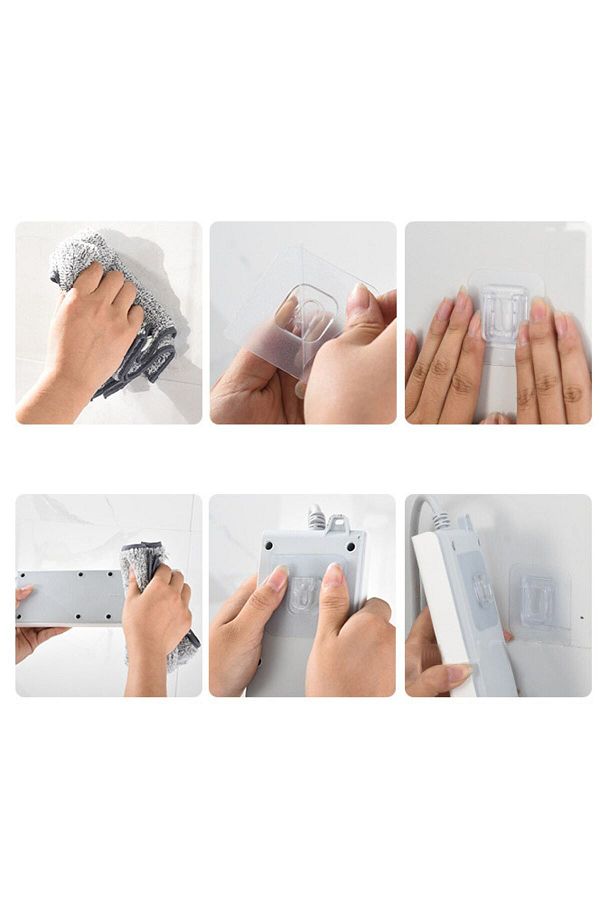 CMT-2 Sets of Snap Clips Item Fixing Strap Table Mirror Picture Fixing Device 1