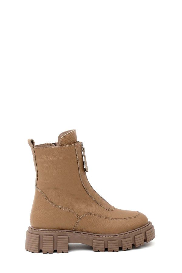 FAST STEP-Cizme clasice de damă din piele naturală și blană 710KZA6003 1