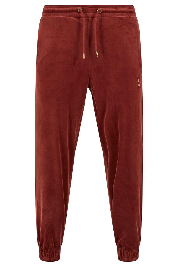 KARL KANI-Herren Km223-070-1 Small Signature Velvet Pants 1