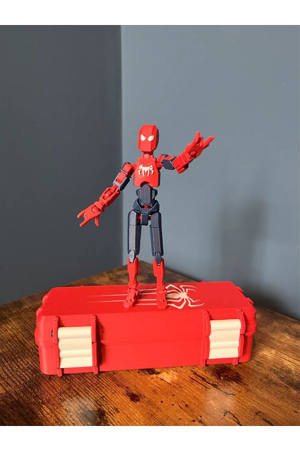 Modellio3D-Dummy 13 - Spiderman (Box Not Included) 1