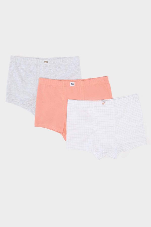 DeFacto-Boy's Patterned 3-Piece Boxer E6873A825Sp 1