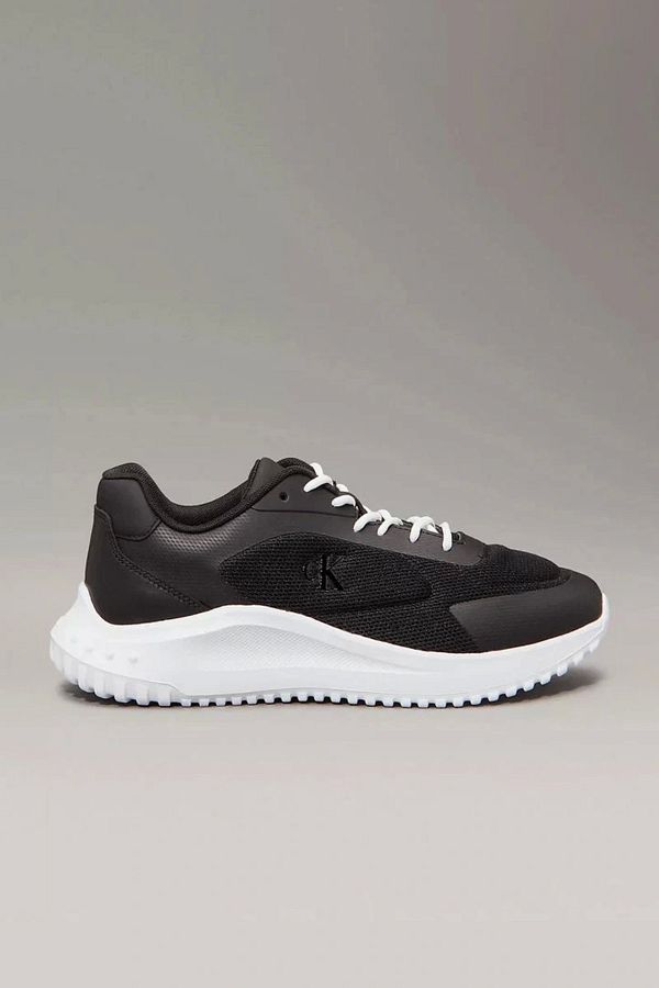 Calvin Klein-Men's Black Sneakers with Logo 1