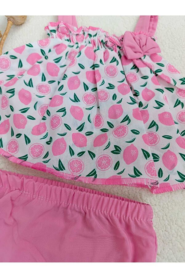 BYMURAT BABY Mandalina Baskılı Takım