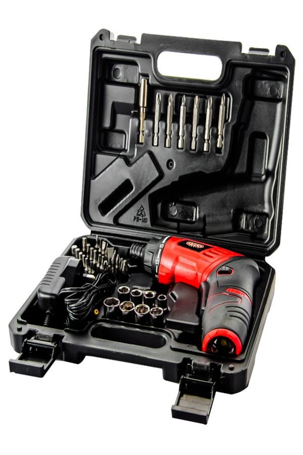 OSCO-TOOLS-3.6V Battery Screwdriver with Flashlight Lightweight design allows for easy portability, sturdy construction provides long-lasting use 1