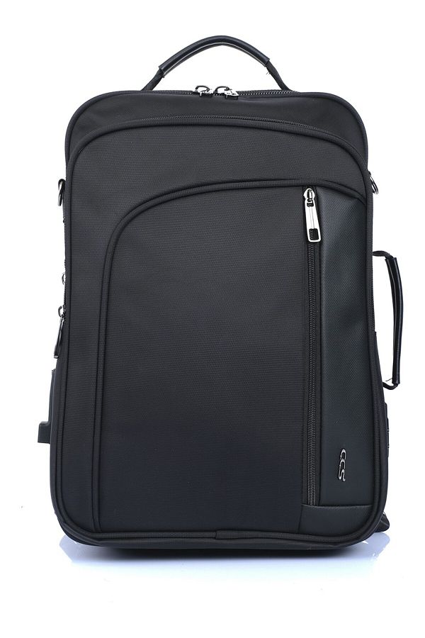 ÇÇS-Backpack with USB and Headphone Input, Laptop Compartment, Lock 1