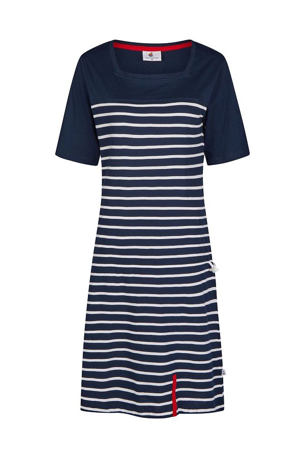 wind sportswear-Maritimes Strandkleid Gestreift, Knielang, Maritim 1