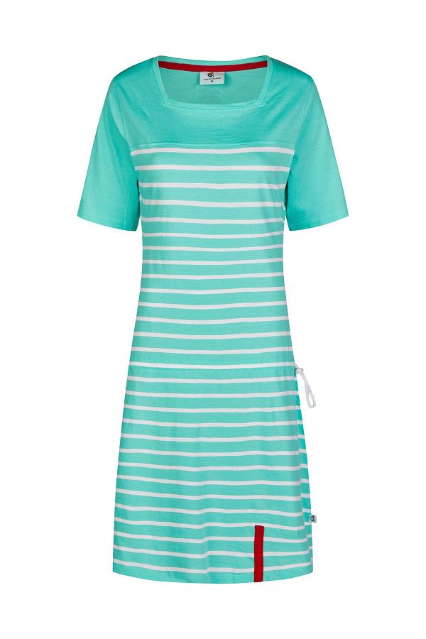 wind sportswear-Maritimes Strandkleid Gestreift, Knielang, Maritim 1