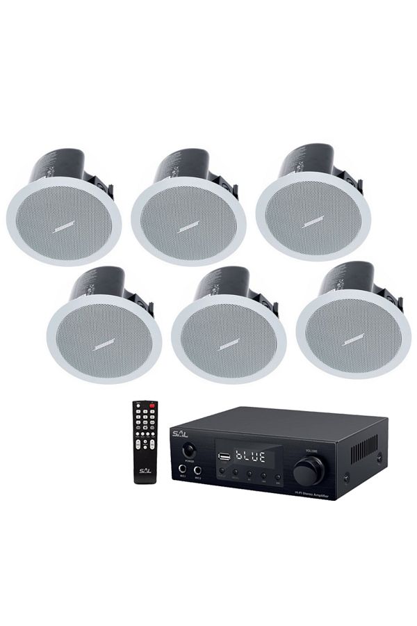 Bose-Ceiling System Freespace Fs2c, 6 Speakers, Bluetooth, Usb, Fm 1