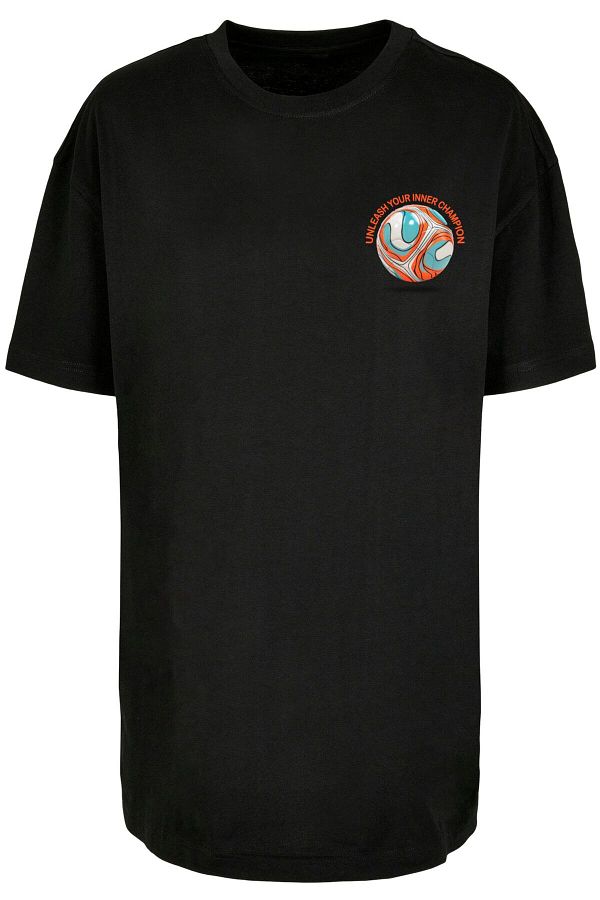Merchcode-Ladies Game Time Grit Oversized Tee 1