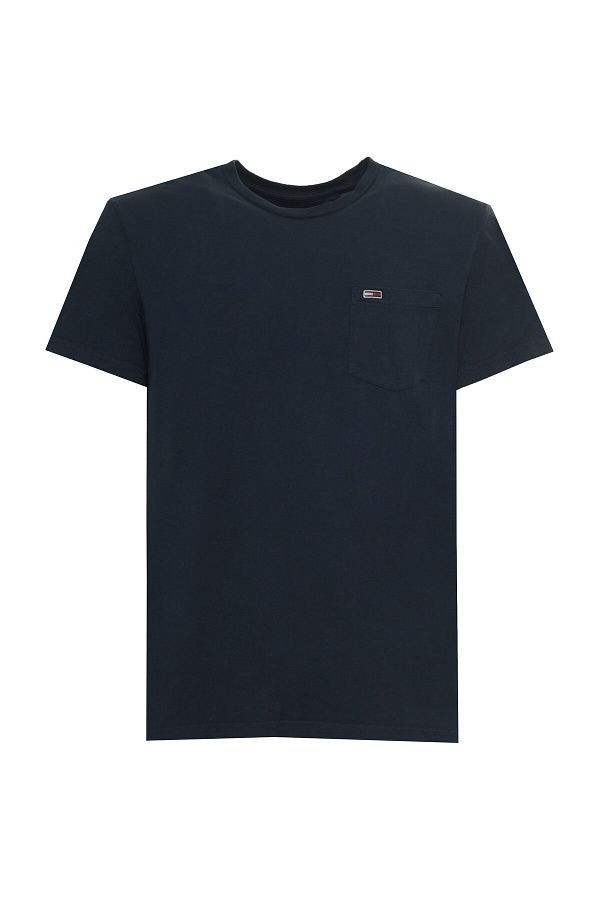 Tommy Jeans-Condition for Men- Rectangular Sleeves- Simple Design- Stand Collar- Borduar Logos- Button Unforgettable 1