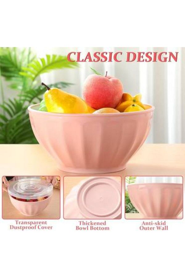 Generica-Food storage container set, several sizes, with 4-size lids 1