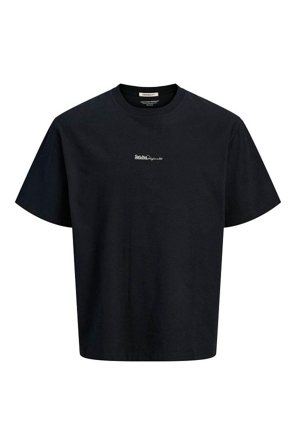 Jack & Jones-12277181   Ανδρικό μπλουζάκι Joracapulco Minimal Branding Tee Ss Cn 1