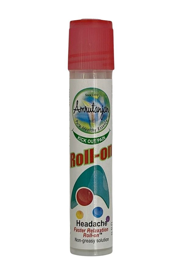 Amrutanjan-Headache Faster Relaxation Roll-On 10ml 1
