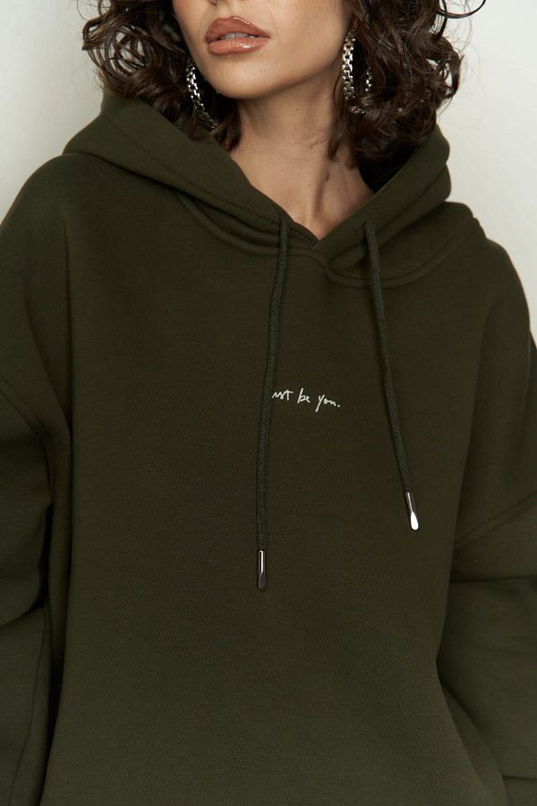 ★MAINBOOTH★Nighty Night Sweatshirt(VINTAGE KHAKI)★正規品 MAİ COLLECTİON Just Be You Dark Khaki Hoodie Sweatshirt