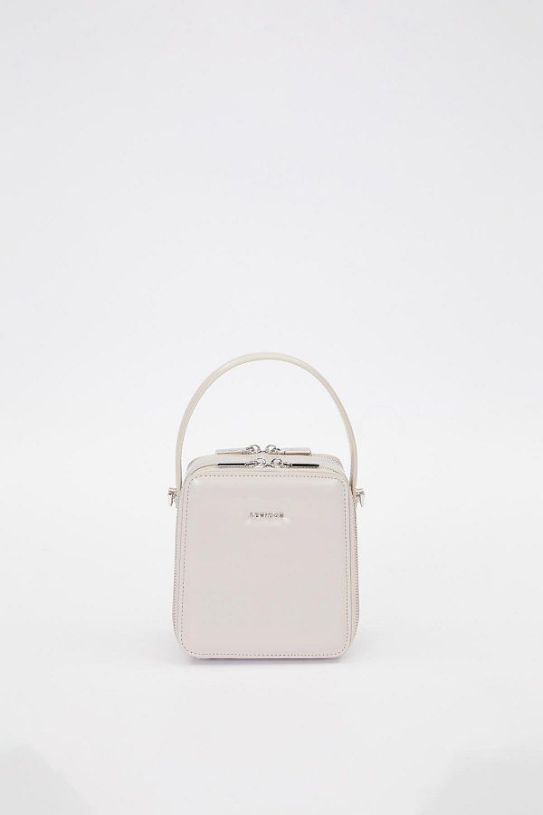 Levidor-Gray Rectangular Model Shoulder Bag 1