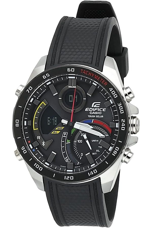 Casio-Edifice Bluetooth Connect Analog-Digital Black Dial Men's Watch 1