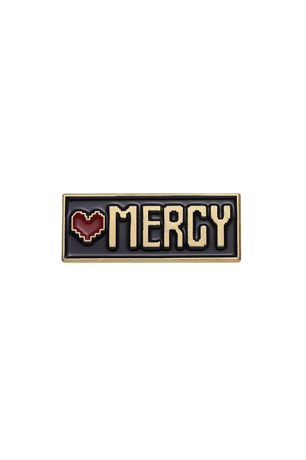 Choice-Style 4 Cartoon Game Enamel Pins Red Heart Mercy Undertale Game Action Fight Item Act Sans Papyrus B 1