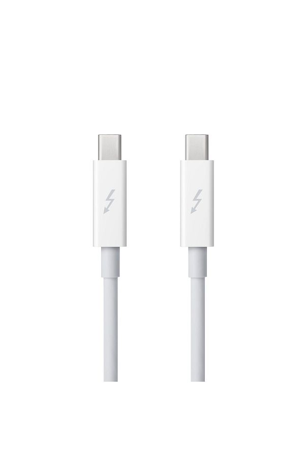 Apple-Thunderbolt Cable 0.5M Type C-Type C, Fast Data Transfer – White 1
