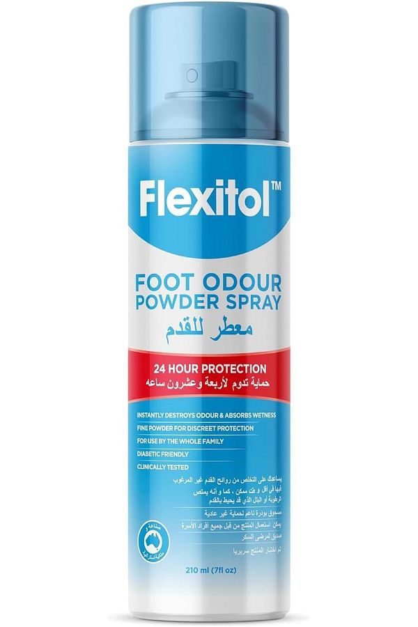 FLEXITOL-Flexitol Foot Spray Deodorant, 210 ml, Unisex, 210.0 ml 1
