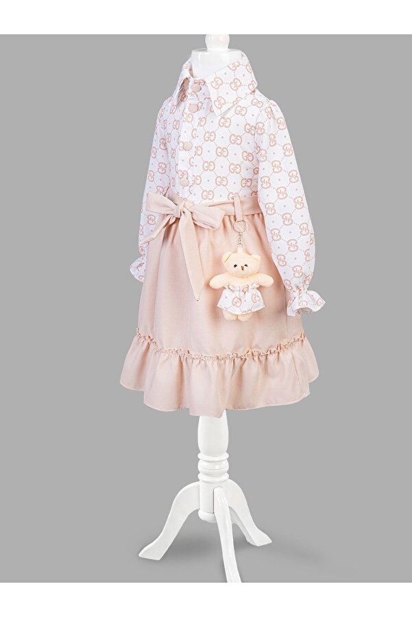 Cherrys Bebek AYICIKLI GÖMLEK ELBİSE