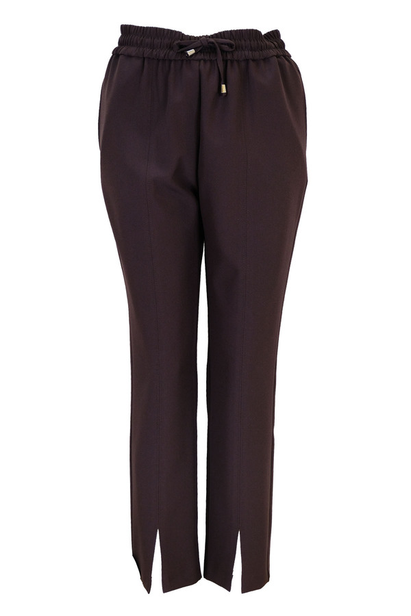 Yusuf Özdemir-1463 Yusuf Özdemi̇r Trousers with Slit on the Front and Elastic 1