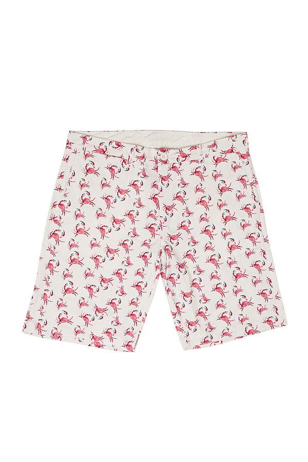 ANEMOSS-Crab Patterned Men's Shorts S 1