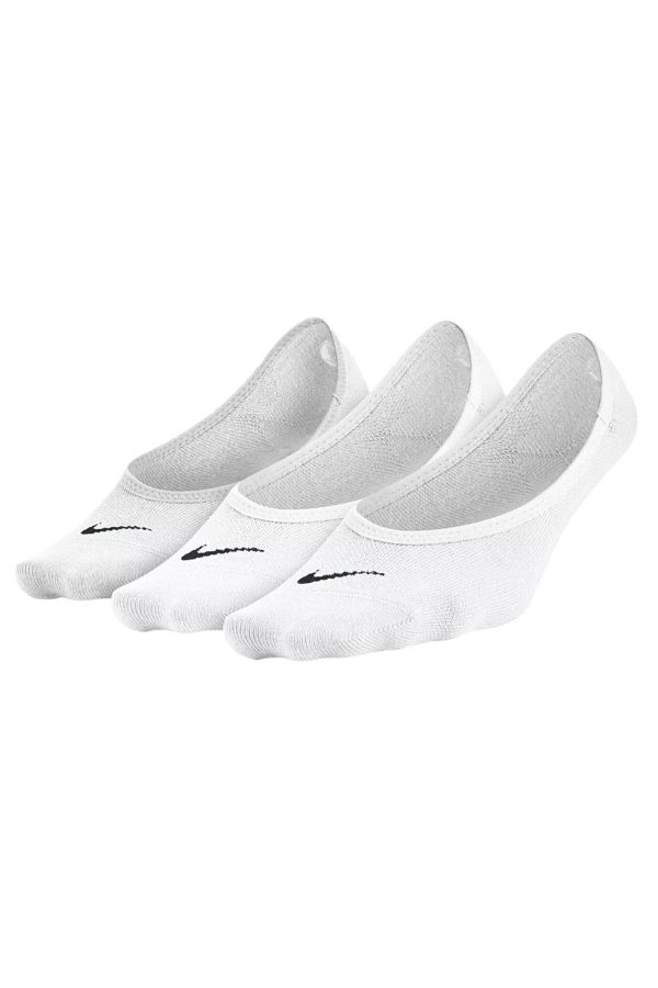 Nike-Șosete unisex 3PPK pentru femei, ușor de purtat, albe 1