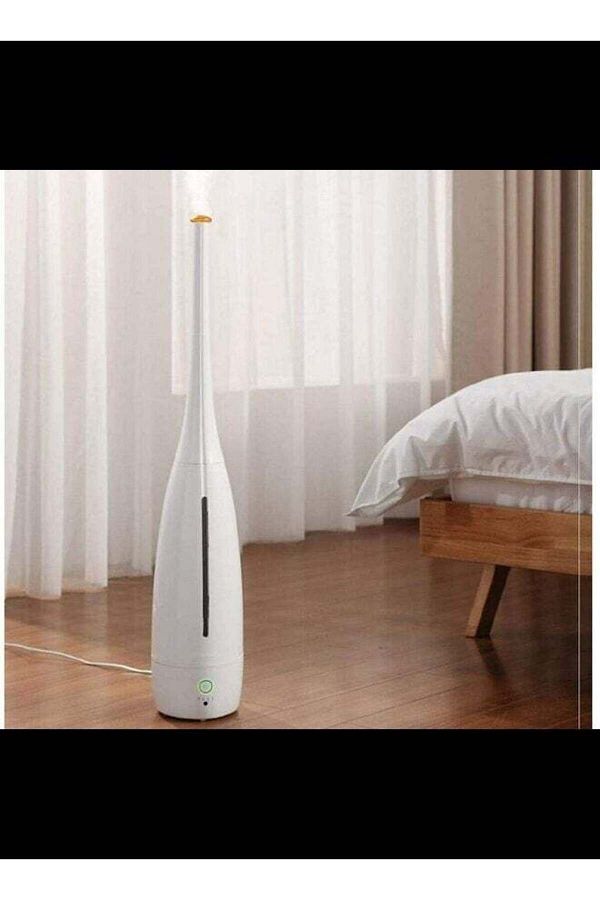 Denx-Stylish and Lightweight Cool Mist Humidifier with Water Large Capacity 360°Rotating Outlet 1