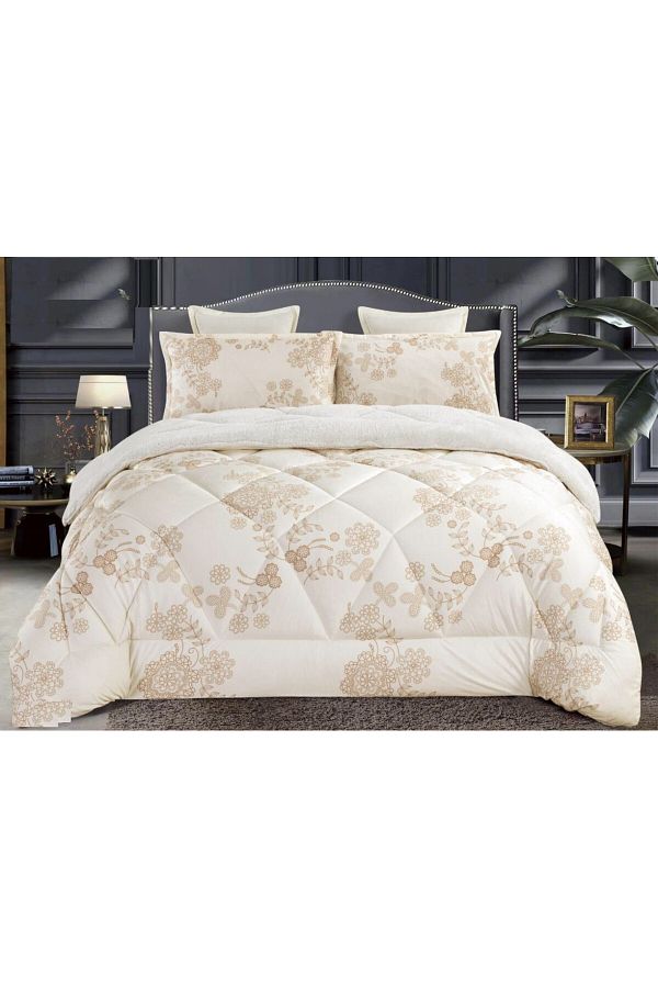 HOURS-Horse Comforter Set, Durable, Soft, and Distinctive Fabric, 8 Pieces, Embossed Fur, Amira-03 1