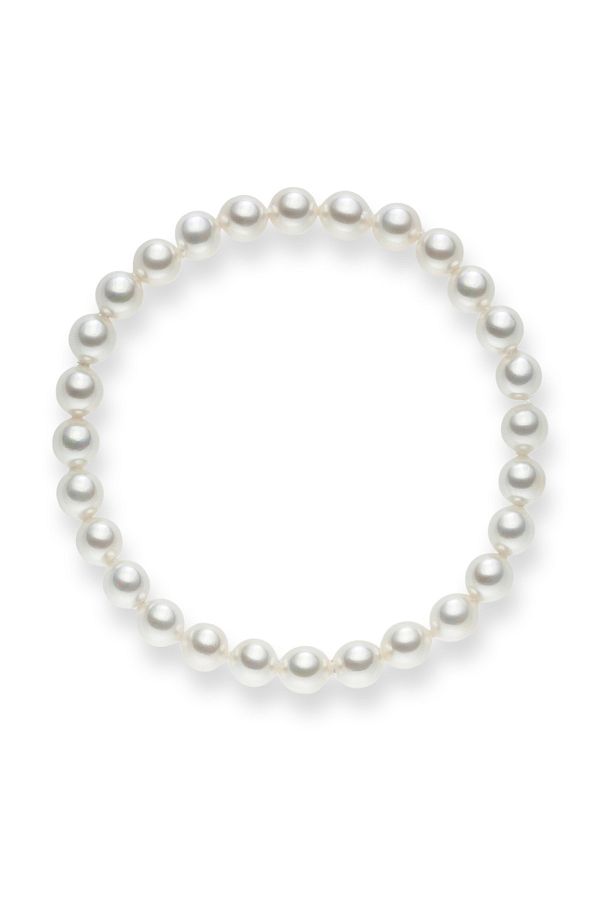 Lulu & Jane-Perlenarmband Armband Muschelkernperle Weiß 1