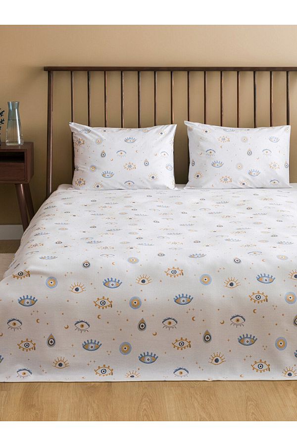 LC Waikiki-Eye Patterned Double Pique Set 100% Cotton Ranforce 1