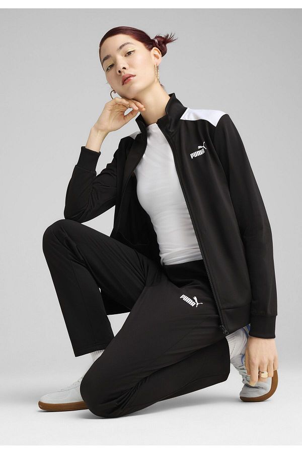 Puma-Gestrickte Anzüge, Regular, Langarm, Regular, Medium, Color Blocking, Welt Pocket, Full Zip 1