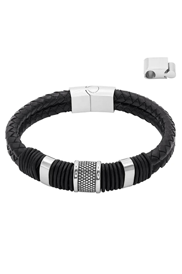 Heideman-Herrenarmband Lederarmband Kian casual 1