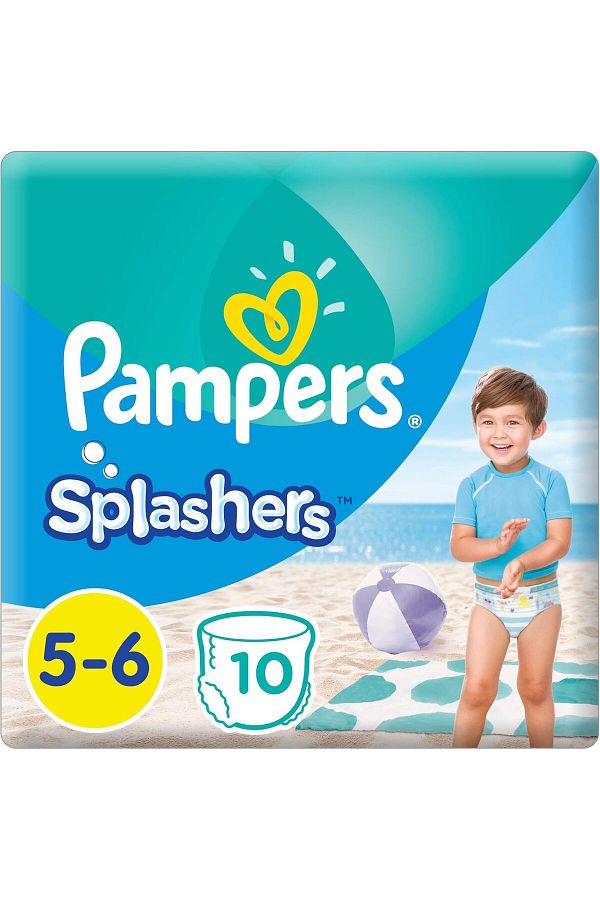 Pampers-Splashers Pants, Size 5-6, 10 Count 1