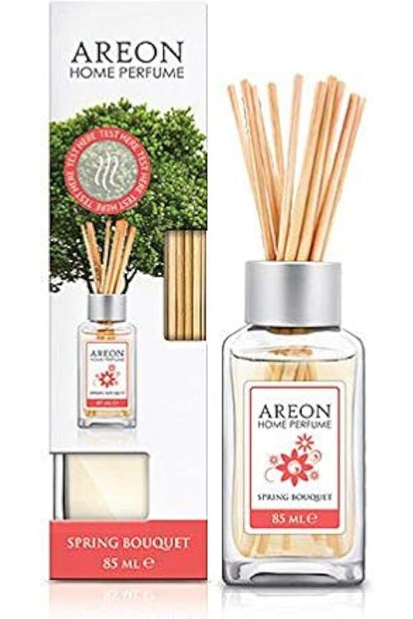Areon-Home Perfume Reed Diffuser + 10 Rattan Reeds, Patchouli, Lavender & Vanilla, 85 ml 1