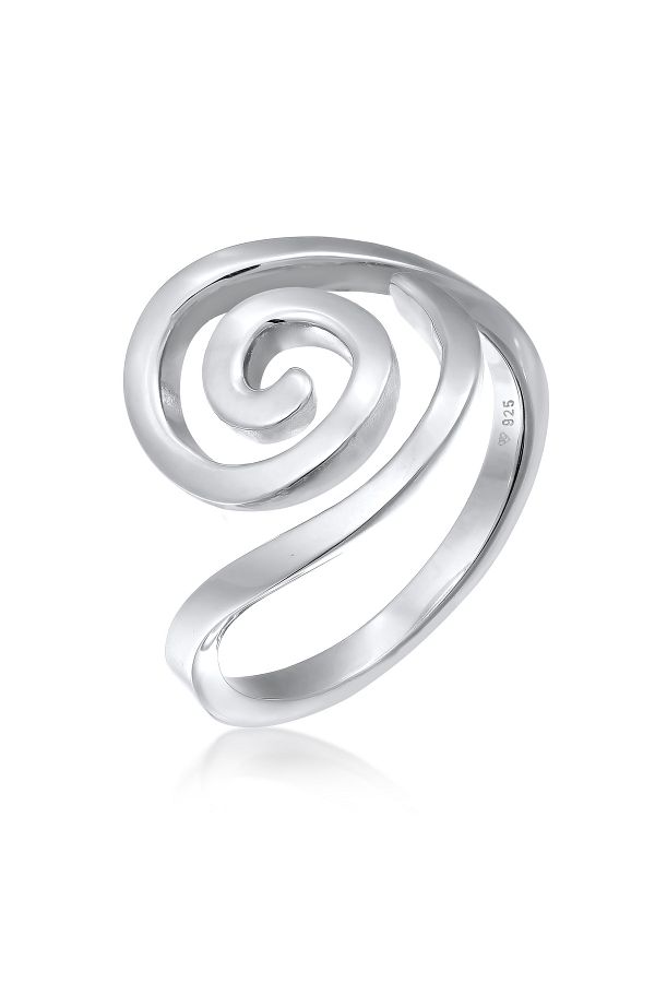 ELLI-Ring Damen Spirale Modern in 925 Sterling Silber 1