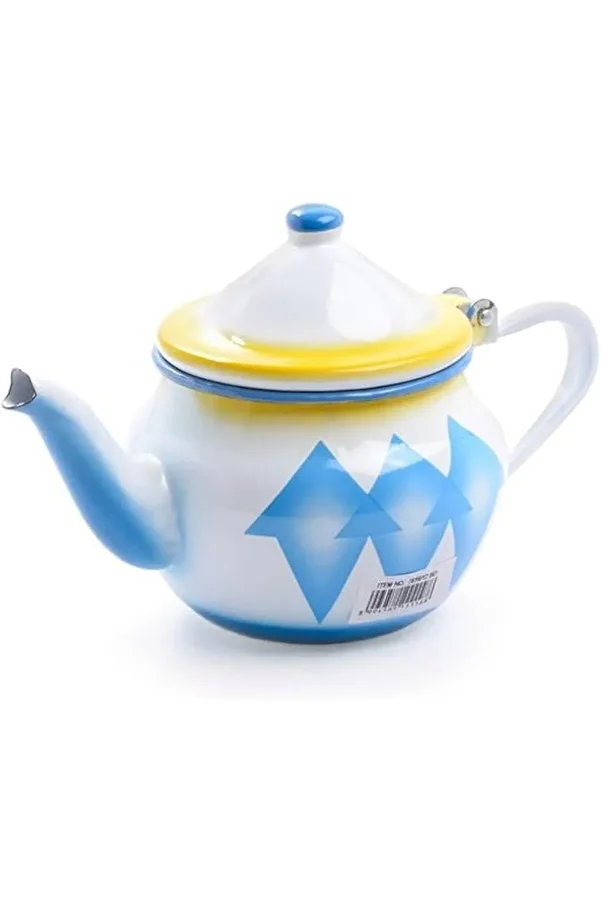 ALSAIF-Practical 12cm teapot from Saif, heat-resistant, blue 1