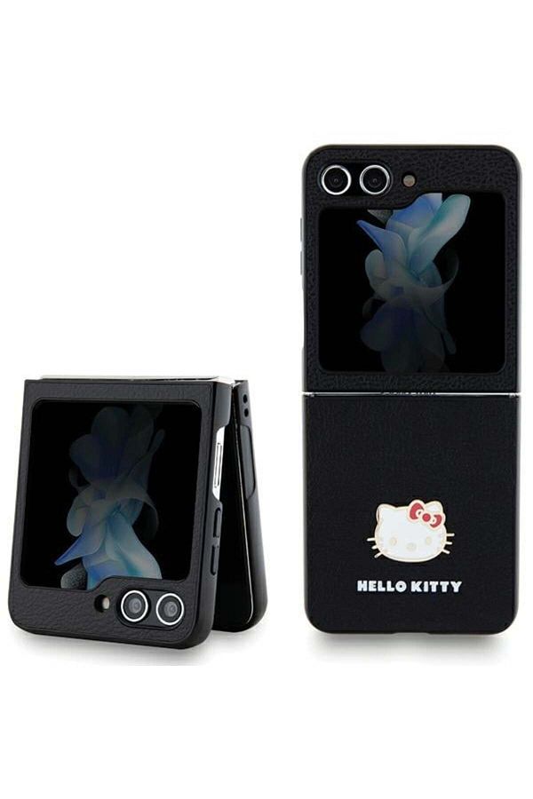 Hello Kitty-Carcasă pentru Samsung Galaxy Z Flip5, Hardcase IML, Hello Kitty - Negru 1