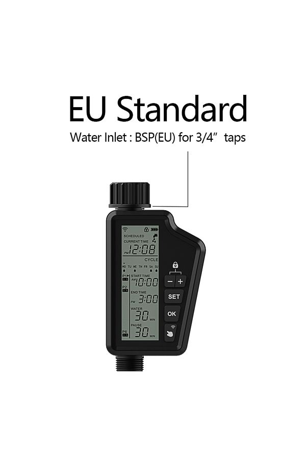 Choice-Wifi-water Timer-eu Miucda Tuya Wifi Smart Garden Watering Timer With Large Lcd Display For Home & O 1